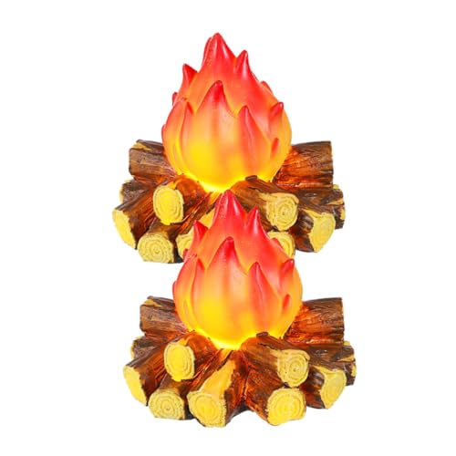 HEALSOPTHY 2 Stück Led-flammen-illusion-lampen mit Realistischem Feuerbild Wetterfeste Feuer-Nachtlichter für Weihnachts Halloween-deko Tragbare Outdoor-feuerholz Deko ohne Batterie HEALSOPTHY 2 Stück Led-flammen-illusion-lampen mit Realistischem Feuerbild Wetterfeste Feuer-Nachtlichter für Weihnachts Halloween-deko Tragbare Outdoor-feuerholz Deko ohne Batterie von HEALSOPTHY