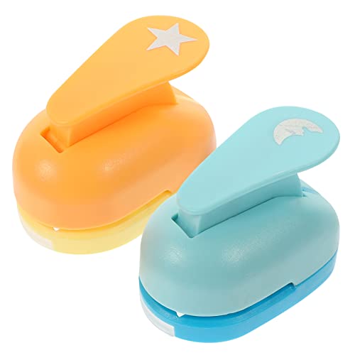 HEALSOPTHY 2 Stück Motivlocher für Handlicher Papierstanzer für Bastelprojekte für DIY Karten Einladungen und Scrapbooking Robustem HEALSOPTHY 2 Stück Motivlocher für Handlicher Papierstanzer für Bastelprojekte für DIY Karten Einladungen und Scrapbooking Robustem von HEALSOPTHY