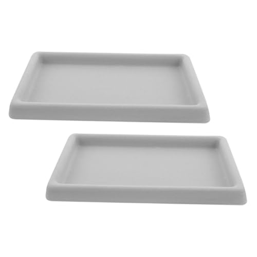 HEALSOPTHY 2 Stück Schmuck Organizer Tray aus Kratzfestem Material Stapelbare Schmuckaufbewahrung für Armbänder Halsketten Flexibles Display für Zuhause und Schmuckgeschäft HEALSOPTHY 2 Stück Schmuck Organizer Tray aus Kratzfestem Material Stapelbare Schmuckaufbewahrung für Armbänder Halsketten Flexibles Display für Zuhause und Schmuckgeschäft von HEALSOPTHY
