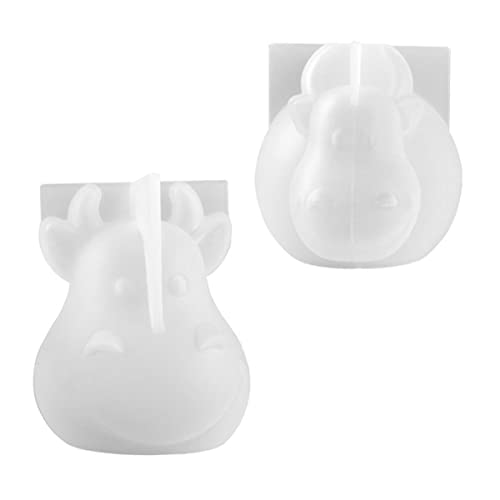 HEALSOPTHY 2 Stück Silikon Ox Maskottchen Form Gießform für Diy Bastelprojekte für Epoxidharz und Dekorationen Jahr Ochsen HEALSOPTHY 2 Stück Silikon Ox Maskottchen Form Gießform für Diy Bastelprojekte für Epoxidharz und Dekorationen Jahr Ochsen von HEALSOPTHY