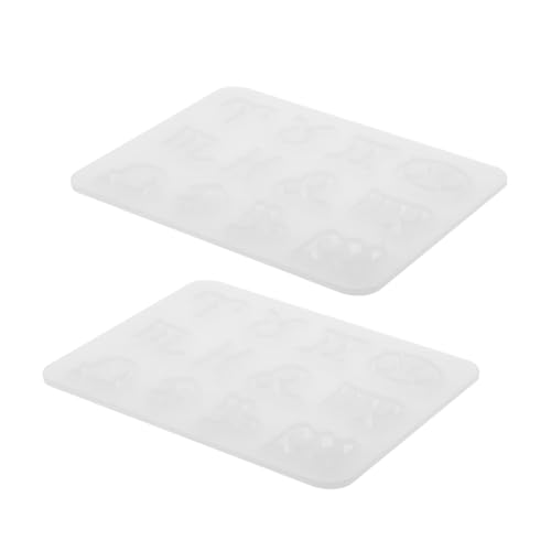 HEALSOPTHY 2 Stück Silikon Schlüsselanhänger Form Flexible Wiederverwendbare DIY Gießform für Tierkreiszeichen Anhänger Rutschfest Leicht zu Reinigen Geeignet für Harz und Bastelprojekte HEALSOPTHY 2 Stück Silikon Schlüsselanhänger Form Flexible Wiederverwendbare DIY Gießform für Tierkreiszeichen Anhänger Rutschfest Leicht zu Reinigen Geeignet für Harz und Bastelprojekte von HEALSOPTHY