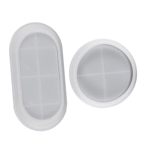 HEALSOPTHY 2 Stück Silikonform Teiliges DIY Tray Mold Oval Rechteckig Praktische Crystal Epoxidharz Gießform Langlebig Rutschfest für Kreative Bastelarbeiten und Schmuckherstellung HEALSOPTHY 2 Stück Silikonform Teiliges DIY Tray Mold Oval Rechteckig Praktische Crystal Epoxidharz Gießform Langlebig Rutschfest für Kreative Bastelarbeiten und Schmuckherstellung von HEALSOPTHY