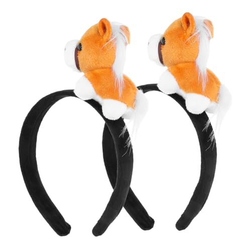 HEALSOPTHY 2 Stück Süßes Halloween Stirnband Tierkopfschmuck Haarband Tierpuppe Haarreif Pferdepuppe Kopfschmuck Pferd Halloween Stirnband Süßes Tierhaarband Pferdestil Haarband HEALSOPTHY 2 Stück Süßes Halloween Stirnband Tierkopfschmuck Haarband Tierpuppe Haarreif Pferdepuppe Kopfschmuck Pferd Halloween Stirnband Süßes Tierhaarband Pferdestil Haarband von HEALSOPTHY