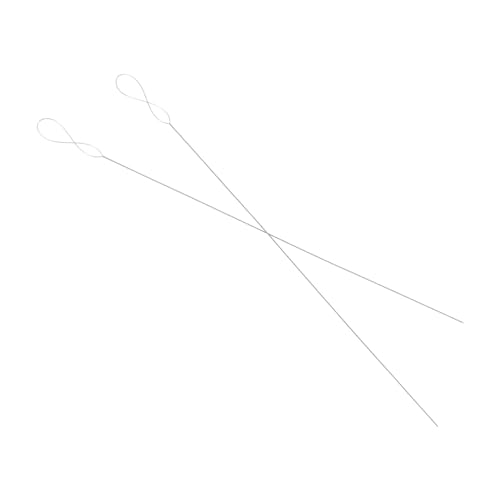 HEALSOPTHY 2 Stück Teiliges Beading Dünne DIY Perlenfädelnadeln aus Robustem Material für Kleine Perlen Auffädelhilfe und Beads Threading Accessories von HEALSOPTHY