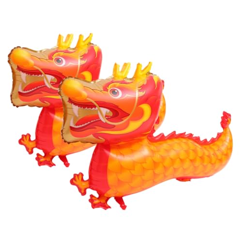 HEALSOPTHY 2 Stück Teiliges Chinesisches Drachenballon Orangefarbener Party Dekoartikel Leichter Einfach Aufblasbarer Luftballon für Frühlingsfest und Neujahrsfeier Vielseitig als HEALSOPTHY 2 Stück Teiliges Chinesisches Drachenballon Orangefarbener Party Dekoartikel Leichter Einfach Aufblasbarer Luftballon für Frühlingsfest und Neujahrsfeier Vielseitig als von HEALSOPTHY