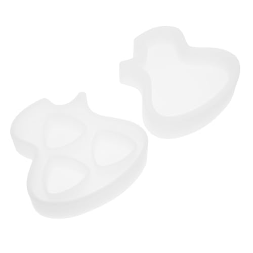 HEALSOPTHY 2 Stück Teiliges Gitarren plektrum Aufbewahrungsbox Silikonform Flexible Epoxidharz Gießform mit Milchig weißer Farbe Wiederverwendbar Leicht zu Reinigen für Gitarrenliebhaber und HEALSOPTHY 2 Stück Teiliges Gitarren plektrum Aufbewahrungsbox Silikonform Flexible Epoxidharz Gießform mit Milchig weißer Farbe Wiederverwendbar Leicht zu Reinigen für Gitarrenliebhaber und von HEALSOPTHY
