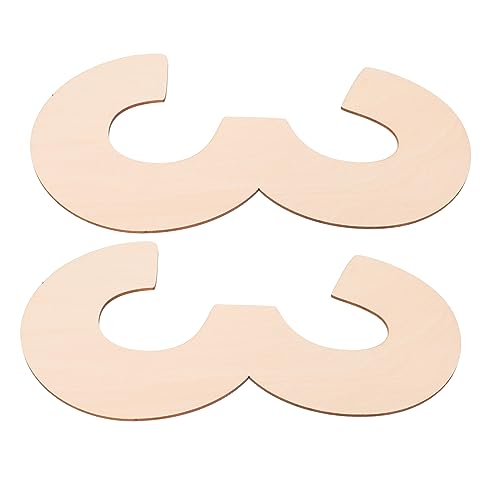 HEALSOPTHY 2 Stück Übergroßes Leerzeichen Gefälschte Pflanzen Papier Mini Gravurrohlinge Zahlen Dinge Hochzeitszeichen Drinnen Planke Wohnkultur Tür Holz von HEALSOPTHY