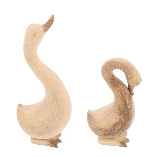 HEALSOPTHY 2 Stück Unfertige Holzdeko Gänse DIY Tierfigur aus Stabilem Holz Bemalbare Holzdeko für Kreative Gestaltung Vielseitige Dekoration für Zuhause und Bastelprojekte HEALSOPTHY 2 Stück Unfertige Holzdeko Gänse DIY Tierfigur aus Stabilem Holz Bemalbare Holzdeko für Kreative Gestaltung Vielseitige Dekoration für Zuhause und Bastelprojekte von HEALSOPTHY