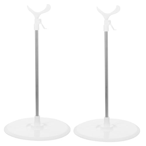HEALSOPTHY 2 Stück Verstellbare Puppenständer Actionfiguren und Modelle Stabile Halterung für Kleine Figuren zur Präsentation und Sicheren Aufbewahrung von Puppen Regal oder Tisch HEALSOPTHY 2 Stück Verstellbare Puppenständer Actionfiguren und Modelle Stabile Halterung für Kleine Figuren zur Präsentation und Sicheren Aufbewahrung von Puppen Regal oder Tisch von HEALSOPTHY