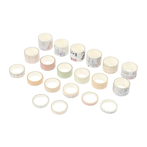 HEALSOPTHY 20 Rollen Washi-tape-set Thematisiert Album Tagebuch Diy Tapes Scrapbooking Dekoratives Papierband Kunst Breit Dekorative Bänder Klebestreifen Scrapbook-diy-klebebänder Aufkleber HEALSOPTHY 20 Rollen Washi-tape-set Thematisiert Album Tagebuch Diy Tapes Scrapbooking Dekoratives Papierband Kunst Breit Dekorative Bänder Klebestreifen Scrapbook-diy-klebebänder Aufkleber von HEALSOPTHY