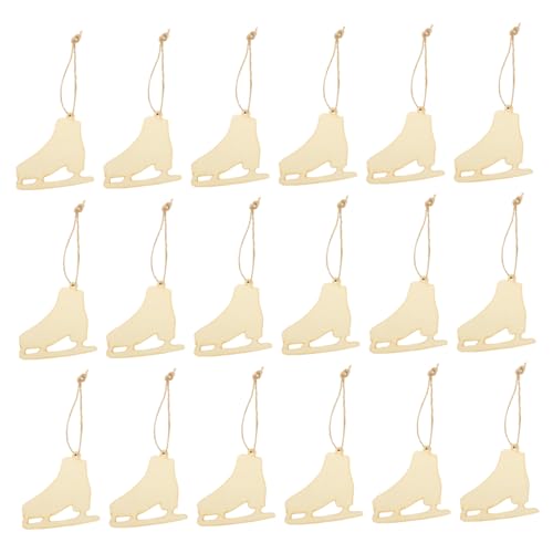 HEALSOPTHY 20 Sätze Teiliges Holzanhänger Weihnachten zum Bemalen DIY Holzschlittschuh Hänge Deko mit Aufhängeschnur Robuste Holzscheiben für Kreative Weihnachtsbaum und Raumdekoration HEALSOPTHY 20 Sätze Teiliges Holzanhänger Weihnachten zum Bemalen DIY Holzschlittschuh Hänge Deko mit Aufhängeschnur Robuste Holzscheiben für Kreative Weihnachtsbaum und Raumdekoration von HEALSOPTHY