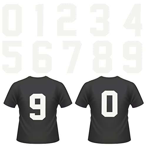 HEALSOPTHY 20 Stück Bügelzahlen Weiße Wärmeübertragungsnummern Aufkleber für Diy T Shirts Kleidung Bastelprojekte Einfach Aufzubügeln für Kleider Taschen Jeans Hüte und Mehr HEALSOPTHY 20 Stück Bügelzahlen Weiße Wärmeübertragungsnummern Aufkleber für Diy T Shirts Kleidung Bastelprojekte Einfach Aufzubügeln für Kleider Taschen Jeans Hüte und Mehr von HEALSOPTHY