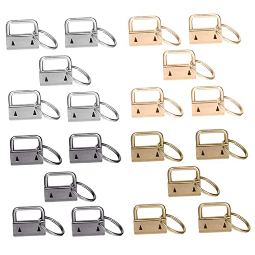 HEALSOPTHY 20 Stück Gepäck-Heck-Clip Schlüsselanhänger-Kit Armband-Hardware Taschenschwanzclips Schlüsselanhänger-Hardware Kettenanhänger-Kit Schwanzclips zum Selbermachen Eisen HEALSOPTHY 20 Stück Gepäck-Heck-Clip Schlüsselanhänger-Kit Armband-Hardware Taschenschwanzclips Schlüsselanhänger-Hardware Kettenanhänger-Kit Schwanzclips zum Selbermachen Eisen von HEALSOPTHY