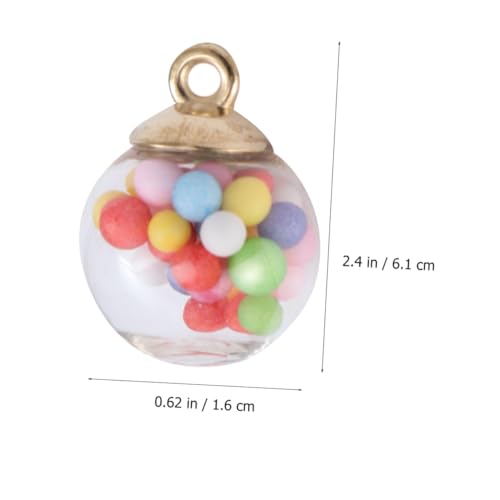 HEALSOPTHY 20 Stück Halsketten-anhänger-accessoire Anhänger Für Halsketten Armband-anhänger-accessoire Schmuckzubehör Schmuckanhänger Zubehör Colorful von HEALSOPTHY