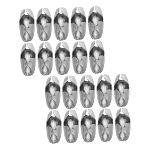 HEALSOPTHY 20 Stück Metall-kugelkettenverschlüsse: -kugelkettenverschlüsse – Zubehör Zur Schmuckherstellung Für Und Armbänder HEALSOPTHY 20 Stück Metall-kugelkettenverschlüsse: -kugelkettenverschlüsse – Zubehör Zur Schmuckherstellung Für Und Armbänder von HEALSOPTHY