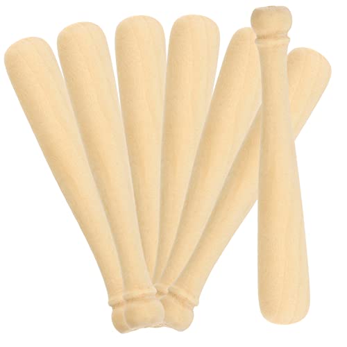 HEALSOPTHY 20 Stück Teiliges Baseballschläger Holz Unvollendete Diy Bastelprojekte für Ausmalen und Partybedarf für Bastelarbeiten und Spiele HEALSOPTHY 20 Stück Teiliges Baseballschläger Holz Unvollendete Diy Bastelprojekte für Ausmalen und Partybedarf für Bastelarbeiten und Spiele von HEALSOPTHY