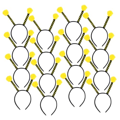 HEALSOPTHY 20 Stück Teiliges Bee Antenna Headband Realistisches Insekten Design Leichtes Kostümzubehör für Damen und Vielseitig für Halloween Karneval Partys und Rollenspiele HEALSOPTHY 20 Stück Teiliges Bee Antenna Headband Realistisches Insekten Design Leichtes Kostümzubehör für Damen und Vielseitig für Halloween Karneval Partys und Rollenspiele von HEALSOPTHY