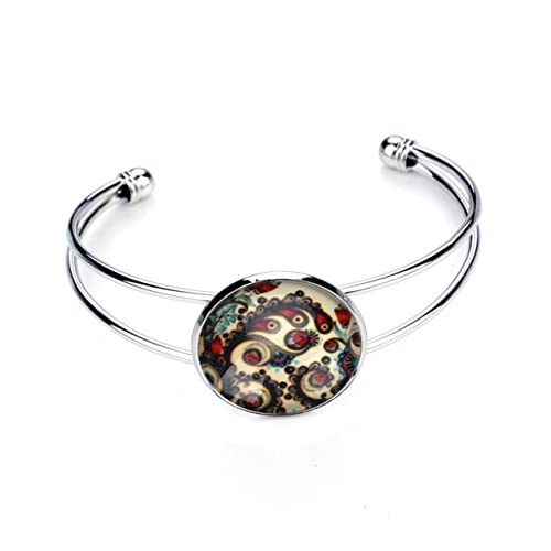 HEALSOPTHY 20 Stück Teiliges DIY Schmuckzubehör Glasstein Halbkuppel Ethno Stil Bunte Cabochons Flachrund für Schmuckherstellung Ohrringe Manschettenknöpfe Kunsthandwerk HEALSOPTHY 20 Stück Teiliges DIY Schmuckzubehör Glasstein Halbkuppel Ethno Stil Bunte Cabochons Flachrund für Schmuckherstellung Ohrringe Manschettenknöpfe Kunsthandwerk von HEALSOPTHY