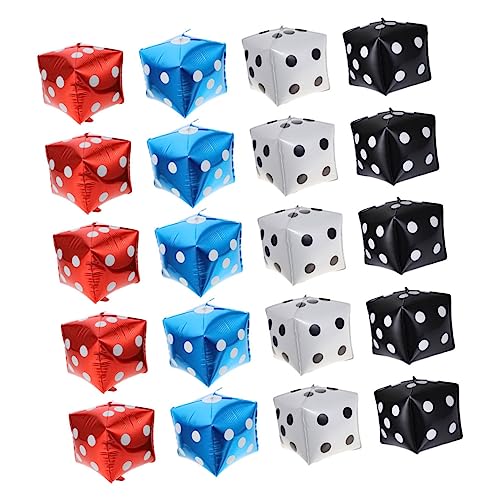 HEALSOPTHY 20 Stück Teiliges Folienballon Aluminiumfolie Rot Blau Partydekoration für Themen Geburtstage Indoor Outdoor Feier Langlebig HEALSOPTHY 20 Stück Teiliges Folienballon Aluminiumfolie Rot Blau Partydekoration für Themen Geburtstage Indoor Outdoor Feier Langlebig von HEALSOPTHY