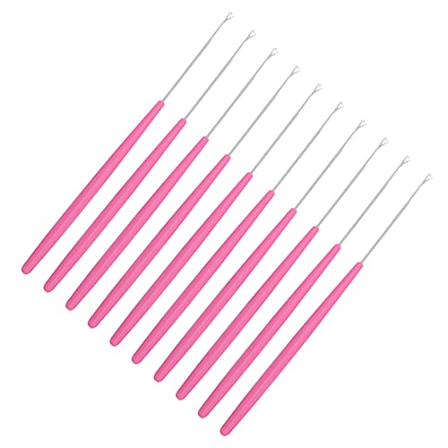 HEALSOPTHY 20 Stück Teiliges Haarverlängerung Häkelnadeln mit Kunststoffgriff Leichte Robuste Crochet Hooks für Natürliche und Synthetische Haare Geeignet für DIY Haarflechten und HEALSOPTHY 20 Stück Teiliges Haarverlängerung Häkelnadeln mit Kunststoffgriff Leichte Robuste Crochet Hooks für Natürliche und Synthetische Haare Geeignet für DIY Haarflechten und von HEALSOPTHY