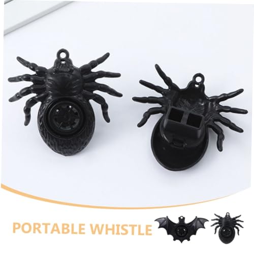HEALSOPTHY 20 Stück Teiliges Halloween Pfeifenset mit Spinnen und Fledermaus Lustiges Kinderspielzeug Geräuschvoller Partyspaß für Kindergeburtstag und Halloween Feiern Mitgebsel HEALSOPTHY 20 Stück Teiliges Halloween Pfeifenset mit Spinnen und Fledermaus Lustiges Kinderspielzeug Geräuschvoller Partyspaß für Kindergeburtstag und Halloween Feiern Mitgebsel von HEALSOPTHY