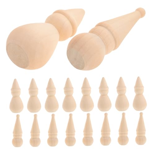 HEALSOPTHY 20 Stück Teiliges Holz Schneemann Puppen zum Bemalen Unbemalte Holzfiguren Stabile DIY Holzsteckfiguren für Weihnachtsdekoration Vielseitig für Schule Kindergarten und HEALSOPTHY 20 Stück Teiliges Holz Schneemann Puppen zum Bemalen Unbemalte Holzfiguren Stabile DIY Holzsteckfiguren für Weihnachtsdekoration Vielseitig für Schule Kindergarten und von HEALSOPTHY
