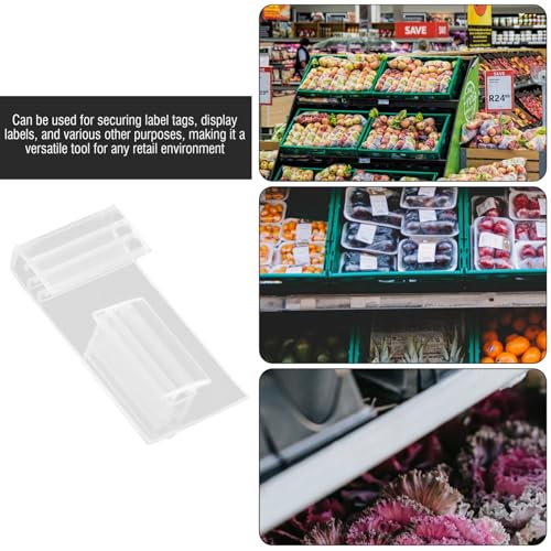 HEALSOPTHY 20 Stück Teiliges Wiederverwendbares PVC Preisschildhalter Transparent Schild Display Halter für Drahtregale Flexibel Einsetzbar im Einzelhandel Supermarkt Shop HEALSOPTHY 20 Stück Teiliges Wiederverwendbares PVC Preisschildhalter Transparent Schild Display Halter für Drahtregale Flexibel Einsetzbar im Einzelhandel Supermarkt Shop von HEALSOPTHY