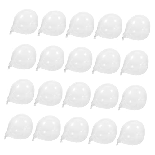 HEALSOPTHY 20 Stück Transparente Extra Dicke Bobo Luftballons aus Tpu Sichere Partydeko für Geburtstag Hochzeit Shower und Festival Wiederstandsfähig Klare Farbe für Festliche Atmosphäre von HEALSOPTHY