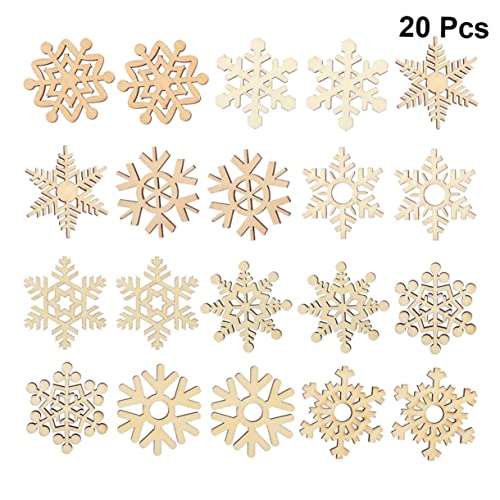 HEALSOPTHY 20 Stück holzhandwerk Scrapbook-Verzierungen Weihnachtsbaum hängende Dekoration weihnachtsdeko dekoration weihnachten holzfiguren holzscheiben Holzausschnitte Holzornamente Bambus HEALSOPTHY 20 Stück holzhandwerk Scrapbook-Verzierungen Weihnachtsbaum hängende Dekoration weihnachtsdeko dekoration weihnachten holzfiguren holzscheiben Holzausschnitte Holzornamente Bambus von HEALSOPTHY