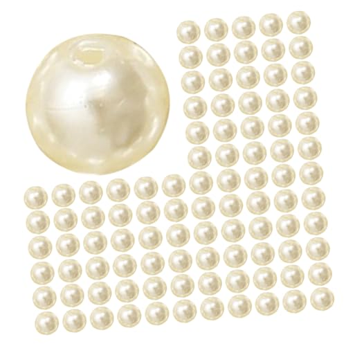 HEALSOPTHY 200 Stück Abs Imitationsperlen mit Rund Cremeweiß Leichte Langlebige Bastelperlen für Schmuckherstellung Armbänder Halsketten Diy Handwerksprojekte HEALSOPTHY 200 Stück Abs Imitationsperlen mit Rund Cremeweiß Leichte Langlebige Bastelperlen für Schmuckherstellung Armbänder Halsketten Diy Handwerksprojekte von HEALSOPTHY