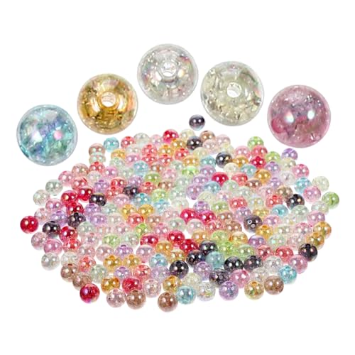 HEALSOPTHY 200 Stück Acryl Perlen Mix Farben Crackle Effekt Kleine Schmuckperlen zum Auffädeln für DIY Armbänder Halsketten Basteln Schmuck Zubehör HEALSOPTHY 200 Stück Acryl Perlen Mix Farben Crackle Effekt Kleine Schmuckperlen zum Auffädeln für DIY Armbänder Halsketten Basteln Schmuck Zubehör von HEALSOPTHY