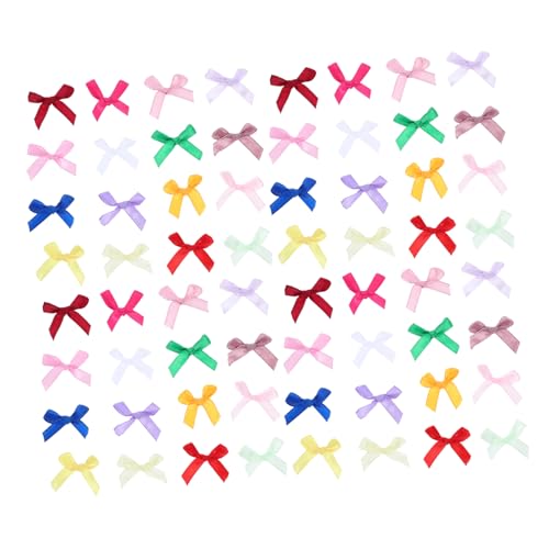 HEALSOPTHY 200 Stück Bunte Schleifen Dekorationen Handgebundene Satin Bowknot Ornaments Leichte DIY und Partyanhänger für Puppen Schuhe Hüte und Festliche Kostüme HEALSOPTHY 200 Stück Bunte Schleifen Dekorationen Handgebundene Satin Bowknot Ornaments Leichte DIY und Partyanhänger für Puppen Schuhe Hüte und Festliche Kostüme von HEALSOPTHY