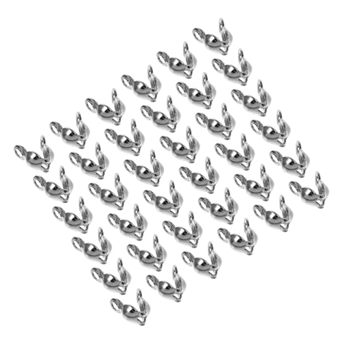 HEALSOPTHY 200 Stück DIY Armbandverschlüsse Clips für Schmuckherstellung Einfache und Armbandverbindungen Langlebige DIY Zubehörteile Silber von HEALSOPTHY