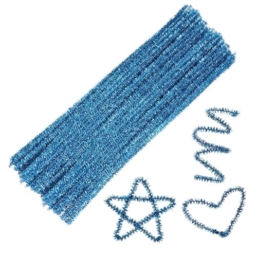 HEALSOPTHY 200 Stück DIY Glitzerpfeifenreiniger Bastelstangen in Hellblau Flexible Weihnachtsdeko Bastelmaterial für Kinderhandwerk Biegbar und Farbenfroh für Kreative DIY Projekte HEALSOPTHY 200 Stück DIY Glitzerpfeifenreiniger Bastelstangen in Hellblau Flexible Weihnachtsdeko Bastelmaterial für Kinderhandwerk Biegbar und Farbenfroh für Kreative DIY Projekte von HEALSOPTHY
