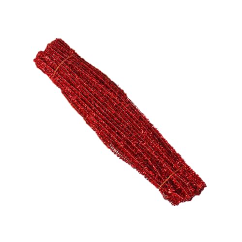 HEALSOPTHY 200 Stück Rote Glitter Drahtstangen für DIY Basteln Flexible Weihnachtsdeko Sticks Kreative Partydeko und Bastelmaterial für Handgemachte Geschenke HEALSOPTHY 200 Stück Rote Glitter Drahtstangen für DIY Basteln Flexible Weihnachtsdeko Sticks Kreative Partydeko und Bastelmaterial für Handgemachte Geschenke von HEALSOPTHY