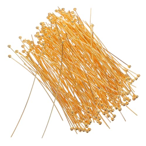HEALSOPTHY 200 Stück Rundkopf Pins für Diy Schmuckherstellung Bastelbedarf für Ohrringe und Armbänder Langlebige und Sichere Befestigungen HEALSOPTHY 200 Stück Rundkopf Pins für Diy Schmuckherstellung Bastelbedarf für Ohrringe und Armbänder Langlebige und Sichere Befestigungen von HEALSOPTHY