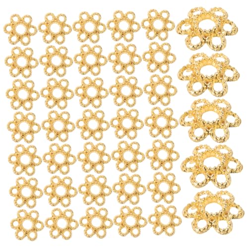 HEALSOPTHY 200 Stück Teiliges Goldene Perlenkappen in Blumenform Filigrane Schmuckzubehör für Armband und Halskette DIY Langlebige Schmuckherstellung Vielseitig Einsetzbar für Kreative HEALSOPTHY 200 Stück Teiliges Goldene Perlenkappen in Blumenform Filigrane Schmuckzubehör für Armband und Halskette DIY Langlebige Schmuckherstellung Vielseitig Einsetzbar für Kreative von HEALSOPTHY
