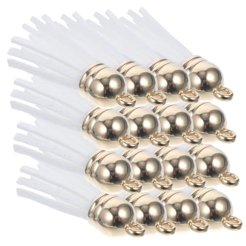 HEALSOPTHY 200 Stück Teiliges Kunstleder Quasten mit Kappe Vielseitige Tassel Anhänger für Schlüsselanhänger Taschencharms und DIY Schmuck Langlebige Weiße Quasten für Kreative Bastelprojekte HEALSOPTHY 200 Stück Teiliges Kunstleder Quasten mit Kappe Vielseitige Tassel Anhänger für Schlüsselanhänger Taschencharms und DIY Schmuck Langlebige Weiße Quasten für Kreative Bastelprojekte von HEALSOPTHY