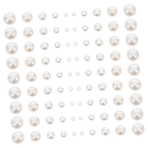 HEALSOPTHY 200 Stück Teiliges Weiße Süßwasser perlen mit Loch Natürliche Runde Perlen für DIY Schmuckherstellung für Armbänder Halsketten und Ohrringe Pastellfarbene Bastelperlen von HEALSOPTHY