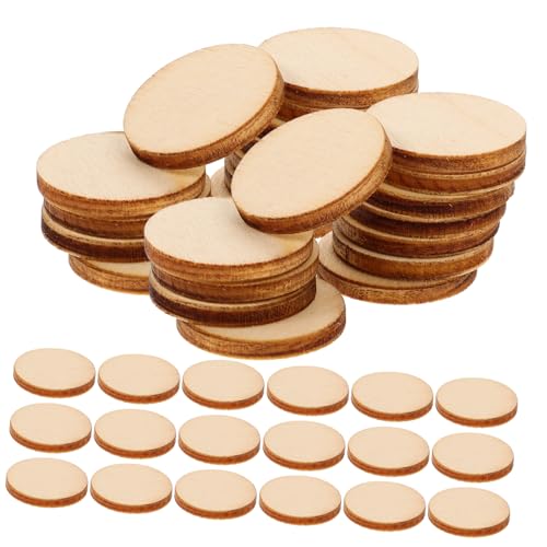 HEALSOPTHY 200 Stück Unvollendete Holzscheiben Rund für DIY Bastelprojekte Blanko Holzstückchen für Kunsthandwerk Hochzeits und Weihnachtsdekoration HEALSOPTHY 200 Stück Unvollendete Holzscheiben Rund für DIY Bastelprojekte Blanko Holzstückchen für Kunsthandwerk Hochzeits und Weihnachtsdekoration von HEALSOPTHY