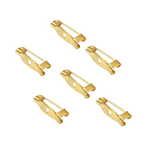 HEALSOPTHY 200Stücke Goldene Sicherheitsnadeln für Bastelarbeiten Metallverschlussbroschen für Schmuckherstellung DIY Projekte und Bekleidung HEALSOPTHY 200Stücke Goldene Sicherheitsnadeln für Bastelarbeiten Metallverschlussbroschen für Schmuckherstellung DIY Projekte und Bekleidung von HEALSOPTHY