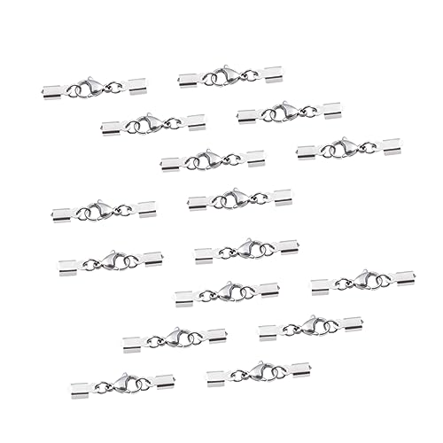 HEALSOPTHY 20Stücke DIY Schmuckverschluss Karabinerverschlüsse Für Halsketten Und Armbänder Langlebige Und Verschlüsse Für Schmuckherstellung Und Bastelprojekte HEALSOPTHY 20Stücke DIY Schmuckverschluss Karabinerverschlüsse Für Halsketten Und Armbänder Langlebige Und Verschlüsse Für Schmuckherstellung Und Bastelprojekte von HEALSOPTHY