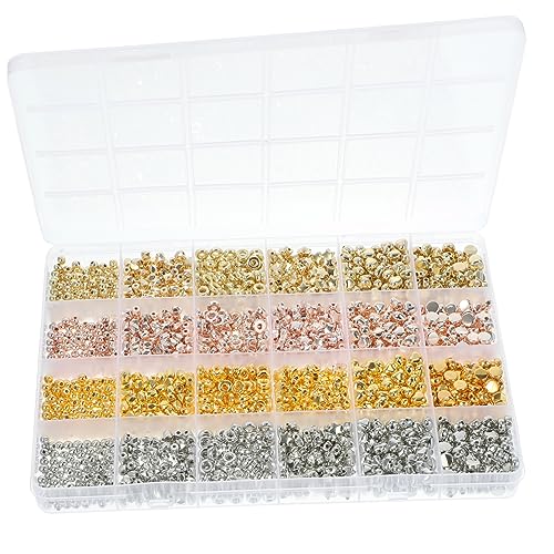 HEALSOPTHY 2160 Stück DIY Perlen Set Bastelperlen für Armbänder und Ohrringe Kunsthandwerk Perlen Kunststoff Leicht zu Fädeln für Kreative Projekte HEALSOPTHY 2160 Stück DIY Perlen Set Bastelperlen für Armbänder und Ohrringe Kunsthandwerk Perlen Kunststoff Leicht zu Fädeln für Kreative Projekte von HEALSOPTHY