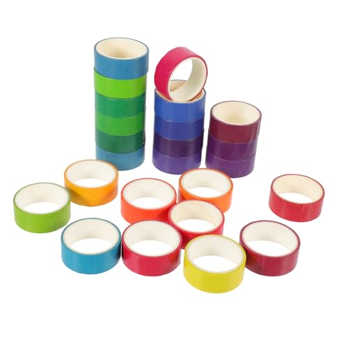 HEALSOPTHY 24 Rollen DIY Washi Tape Selbstklebend Vielseitig Dekoratives Klebeband für Scrapbooking Basteln Geschenkverpackung und Kreative Projekte HEALSOPTHY 24 Rollen DIY Washi Tape Selbstklebend Vielseitig Dekoratives Klebeband für Scrapbooking Basteln Geschenkverpackung und Kreative Projekte von HEALSOPTHY