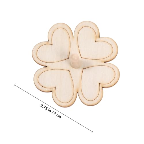 HEALSOPTHY 24 Stck Teiliges DIY Holzkreisel Bausatz mit Verschiedenen Formen zum Bemalen Holzspielzeug für Kindergarten Bastelset Glatte Oberfläche Fördert Fantasie und Handwerk HEALSOPTHY 24 Stck Teiliges DIY Holzkreisel Bausatz mit Verschiedenen Formen zum Bemalen Holzspielzeug für Kindergarten Bastelset Glatte Oberfläche Fördert Fantasie und Handwerk von HEALSOPTHY