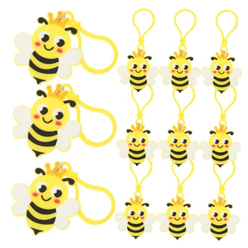 HEALSOPTHY 24 Stück Teiliges Biene Schlüsselanhänger aus Robustem Kompakt und Langlebig Niedliches Bienen design als Taschen Schlüsselanhänger für Partytüten und Individuelle HEALSOPTHY 24 Stück Teiliges Biene Schlüsselanhänger aus Robustem Kompakt und Langlebig Niedliches Bienen design als Taschen Schlüsselanhänger für Partytüten und Individuelle von HEALSOPTHY