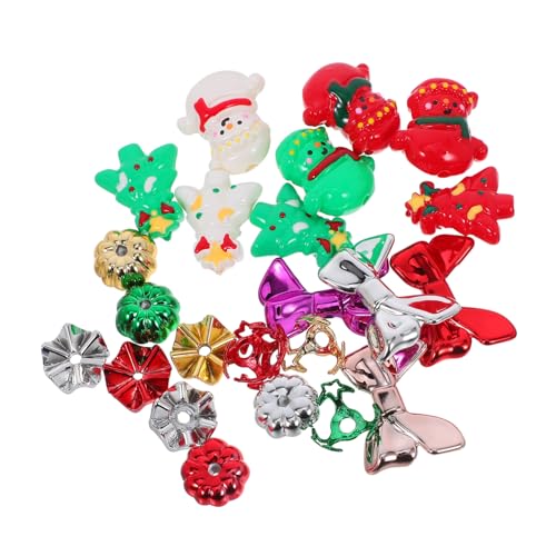 HEALSOPTHY 24 Stück Teiliges Handbemalter Weihnachtsperlen Rote und Grüne Spacer Perlen mit Schneemann Kürbis und Weihnachtsbaum Motiven Vielseitig für Diy Schlüsselanhänger Armbänder und HEALSOPTHY 24 Stück Teiliges Handbemalter Weihnachtsperlen Rote und Grüne Spacer Perlen mit Schneemann Kürbis und Weihnachtsbaum Motiven Vielseitig für Diy Schlüsselanhänger Armbänder und von HEALSOPTHY