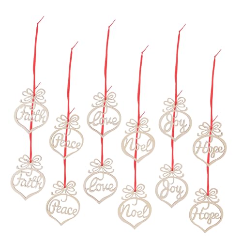 HEALSOPTHY 24 Stück Teiliges Hölzerne Weihnachtsanhänger mit Lasergravur Filigrane Hohl Gestaltete Holzscheiben zum Aufhängen Leichte Deko für Tannenbaum Fenster Kamin für Bastelprojekte und HEALSOPTHY 24 Stück Teiliges Hölzerne Weihnachtsanhänger mit Lasergravur Filigrane Hohl Gestaltete Holzscheiben zum Aufhängen Leichte Deko für Tannenbaum Fenster Kamin für Bastelprojekte und von HEALSOPTHY