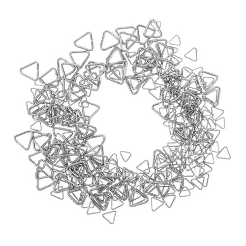 HEALSOPTHY 240 Stück Teiliges Dreieckige Edelstahl Schmuckverschlüsse Dreieckige Geschlossene Ringe für DIY Ohrringe Armbänder Halsketten Charm-verbindungen Langlebige Schmuck-verbinder HEALSOPTHY 240 Stück Teiliges Dreieckige Edelstahl Schmuckverschlüsse Dreieckige Geschlossene Ringe für DIY Ohrringe Armbänder Halsketten Charm-verbindungen Langlebige Schmuck-verbinder von HEALSOPTHY