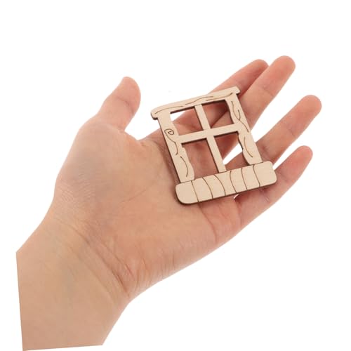 HEALSOPTHY 25 Stück Teiliges Set Unvollendete Holztüren und Fenster für Miniatur Gartendeko DIY Holz Accessoires für Garten Terrasse und Balkon Fantasy Inspirierte Bastelidee HEALSOPTHY 25 Stück Teiliges Set Unvollendete Holztüren und Fenster für Miniatur Gartendeko DIY Holz Accessoires für Garten Terrasse und Balkon Fantasy Inspirierte Bastelidee von HEALSOPTHY